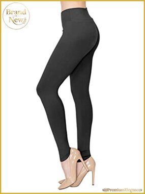 Women's Print Pattern Leggings Soft Stretch Peach Skin Yoga Pants